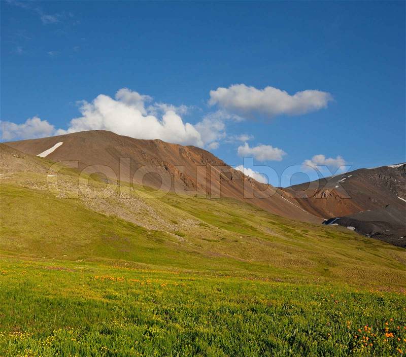 Mountains, stock photo