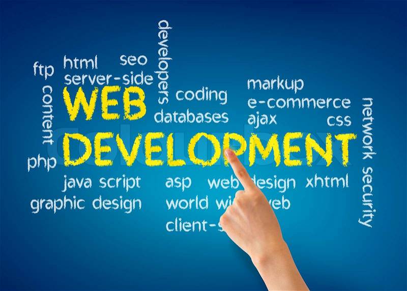 Web Development, stock photo