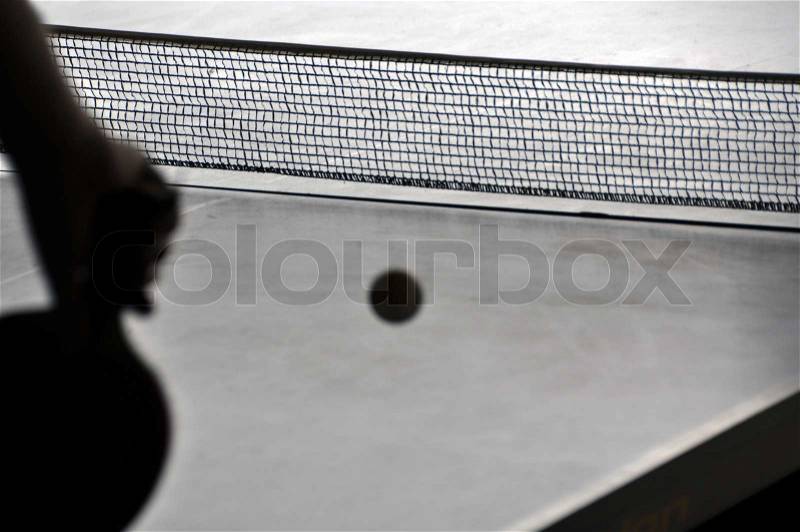 Ping pong - table tennis, stock photo