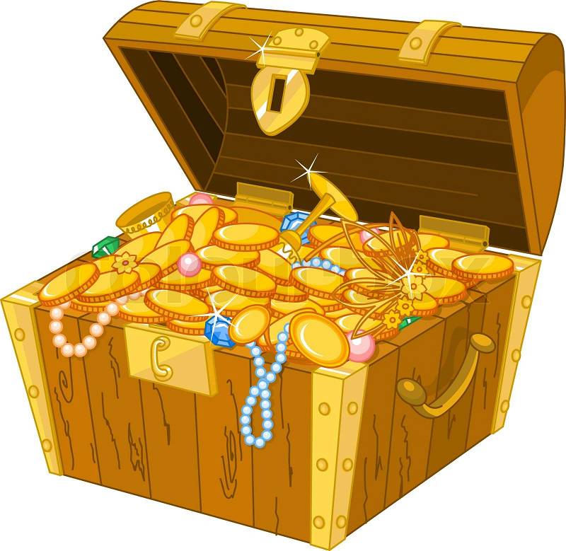 Stock vector of 'Treasure chest'