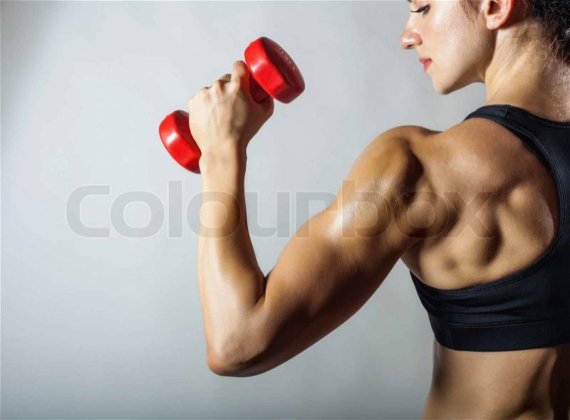 Fitness woman, stock photo