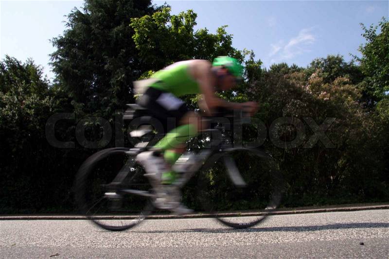 Cycling race sport, stock photo