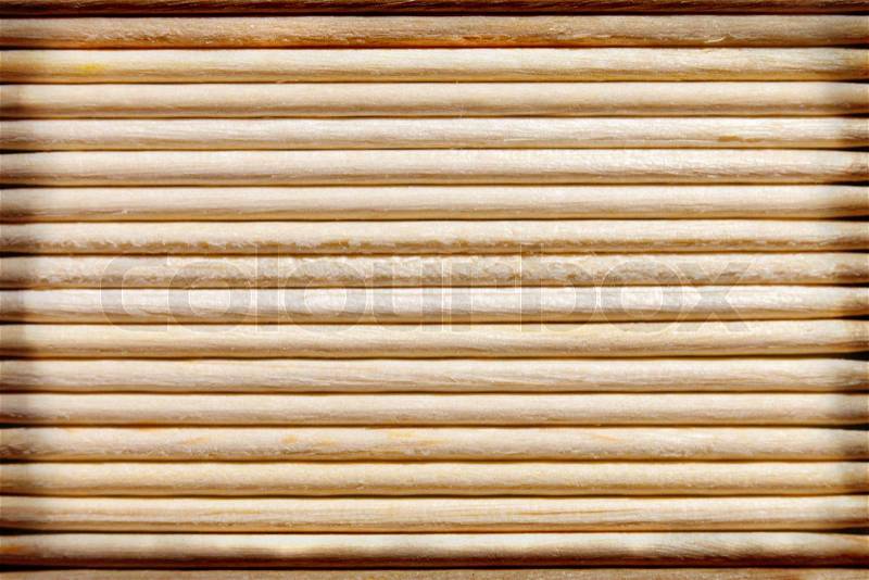 Large texture of the bamboo sticks for use as background, stock photo