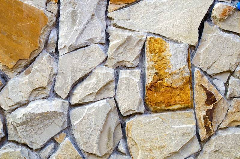 Background of stone wall as good texture, stock photo