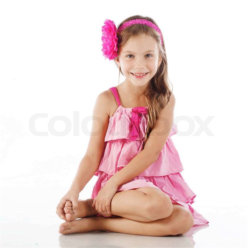 Fashion kid girl | Stock image | Colourbox