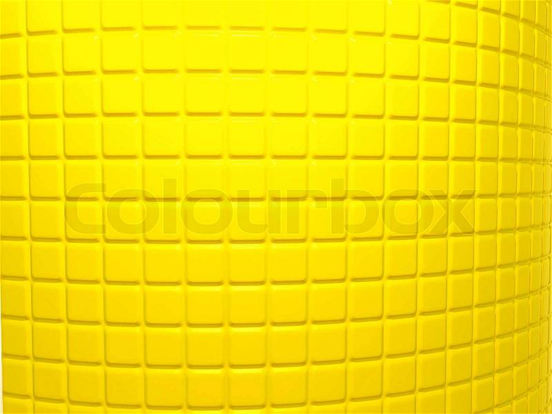 Yellow fluted pattern Useful as background, stock photo