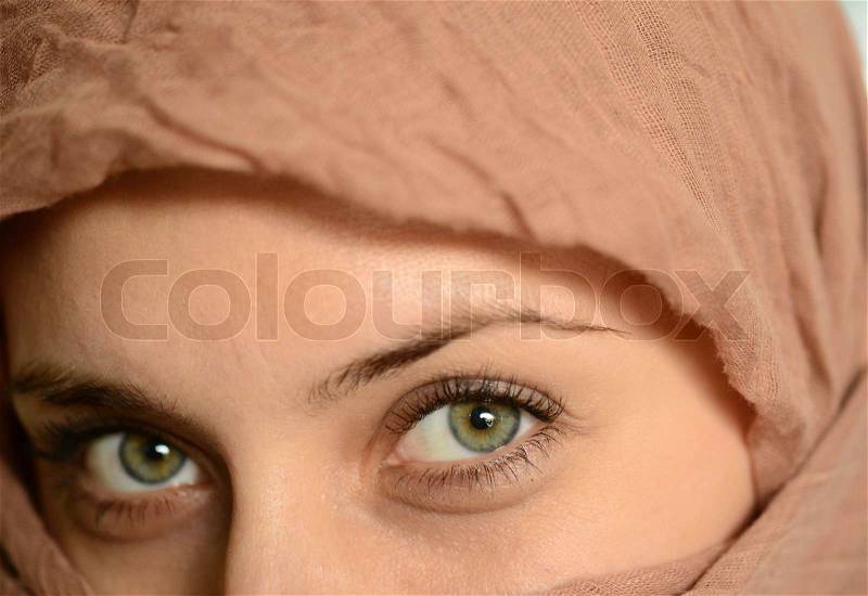 Woman eyes, stock photo