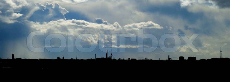 Helsinki skyline, stock photo