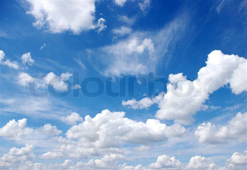 Clouds, stock photo