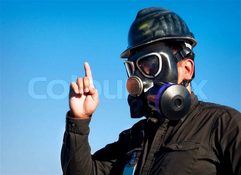 Attention! danger!, stock photo