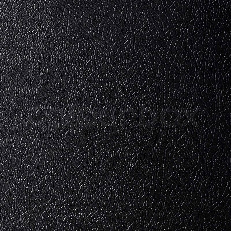 Black plastic texture, stock photo
