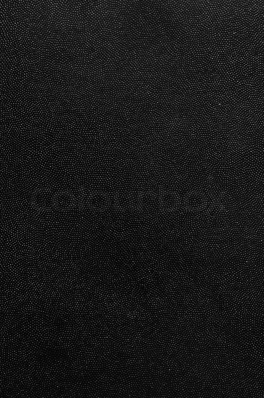 Black plastic texture or background, stock photo