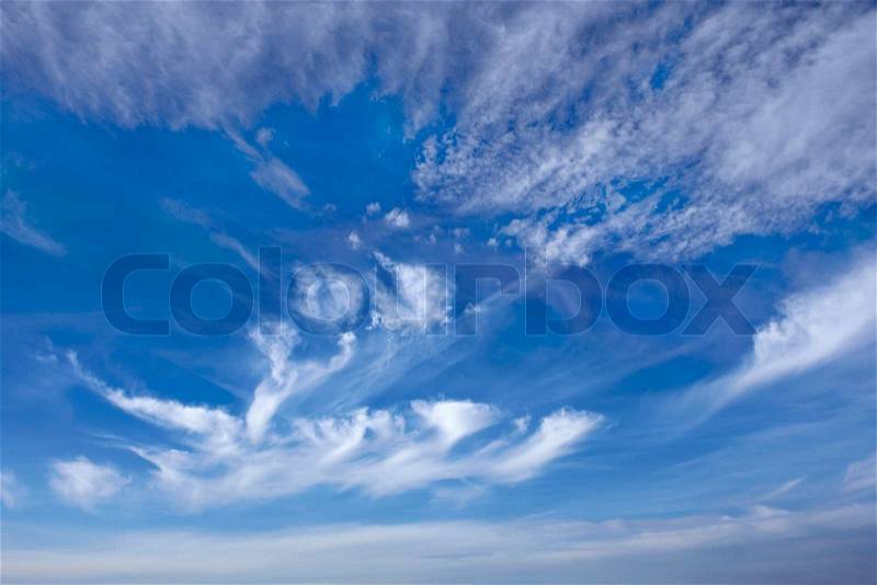Heaven Beautiful cloudscape, stock photo