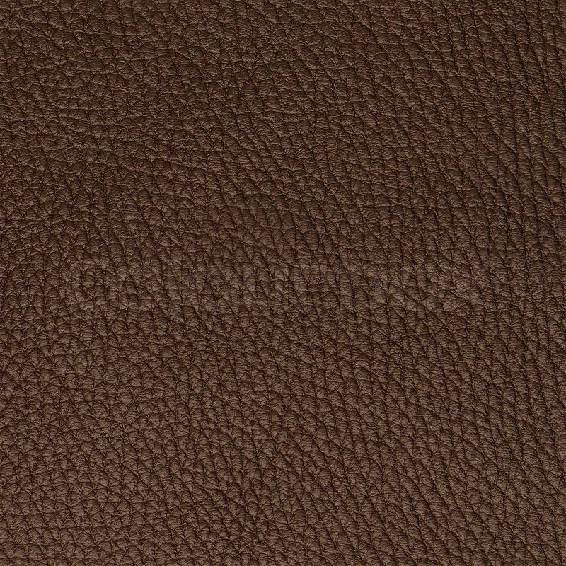 Brown leather texture closeup, stock photo
