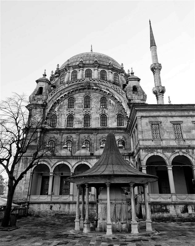 Istanbul mosque, stock photo