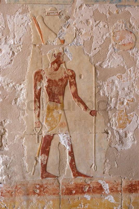 Temple of queen Hatsepsut, Egypt, stock photo