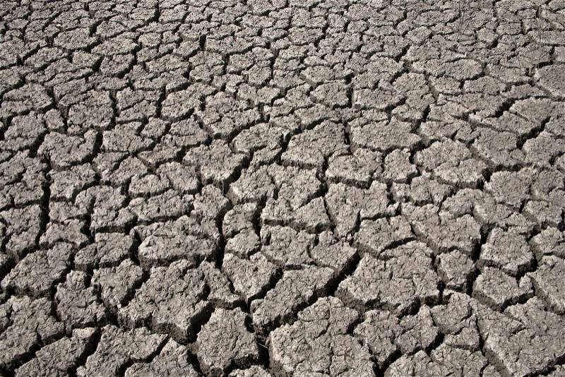 Drought earth, stock photo