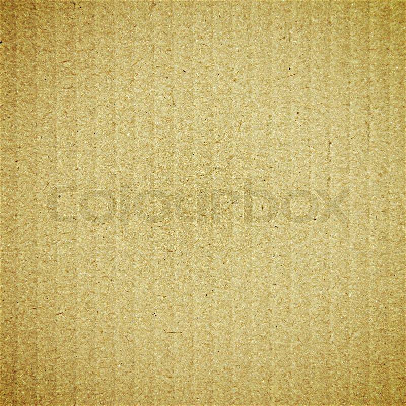 Brown cardboard paper texture background from the carton, stock photo