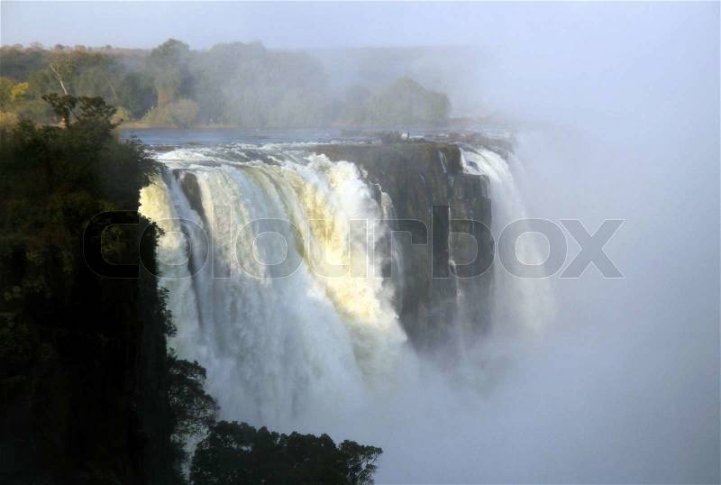 Victoria Falls, stock photo