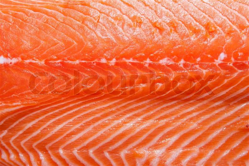 Fresh salmon fillet fish meat Taste Texture,, stock photo