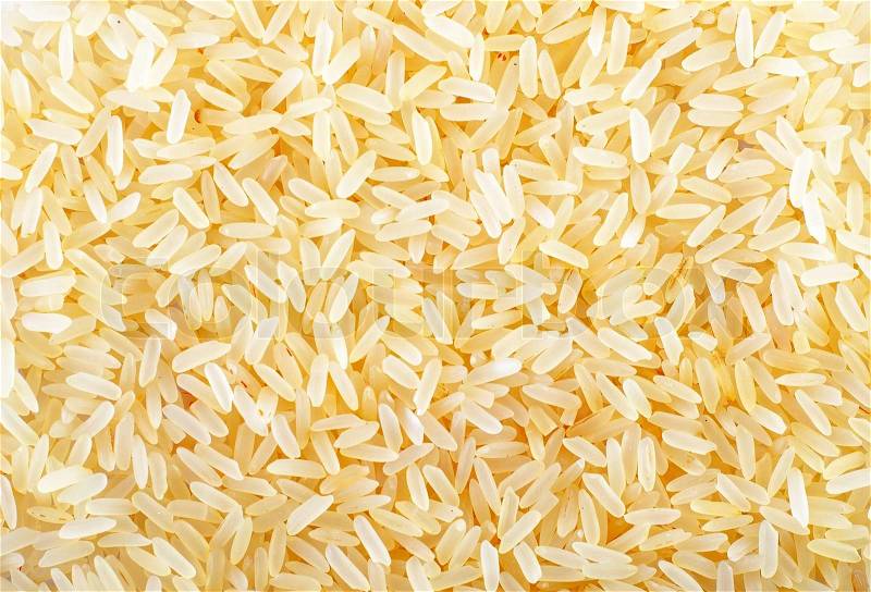 Raw rice, stock photo