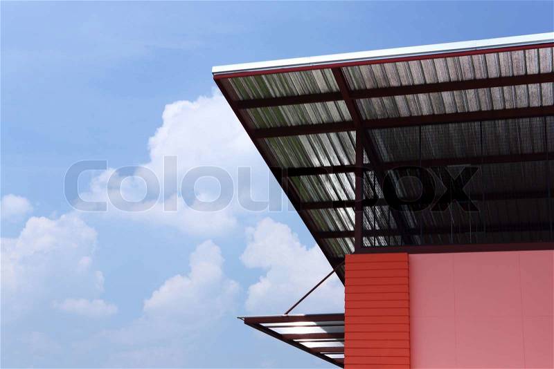 Roof Insulation, stock photo