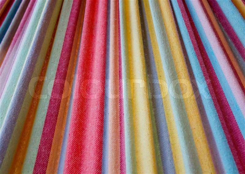 Fabric Color Stripes, stock photo