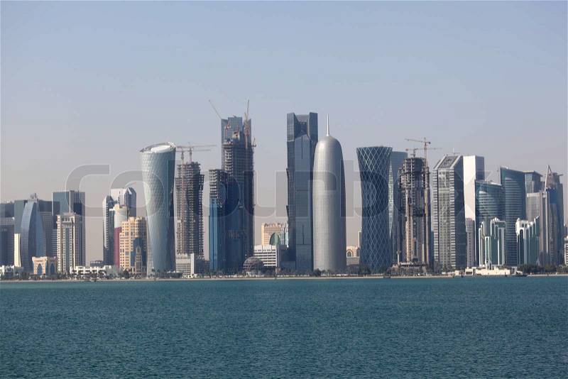 Qatar, Middle East, stock photo