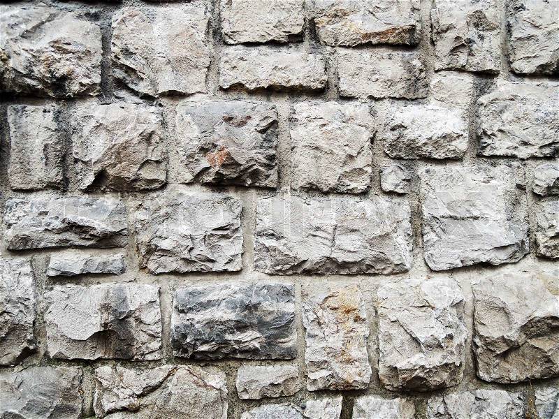 Stone wall texture, stock photo