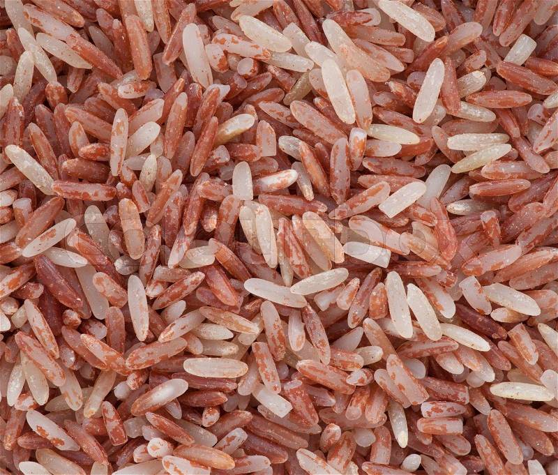 Coarse rice, stock photo