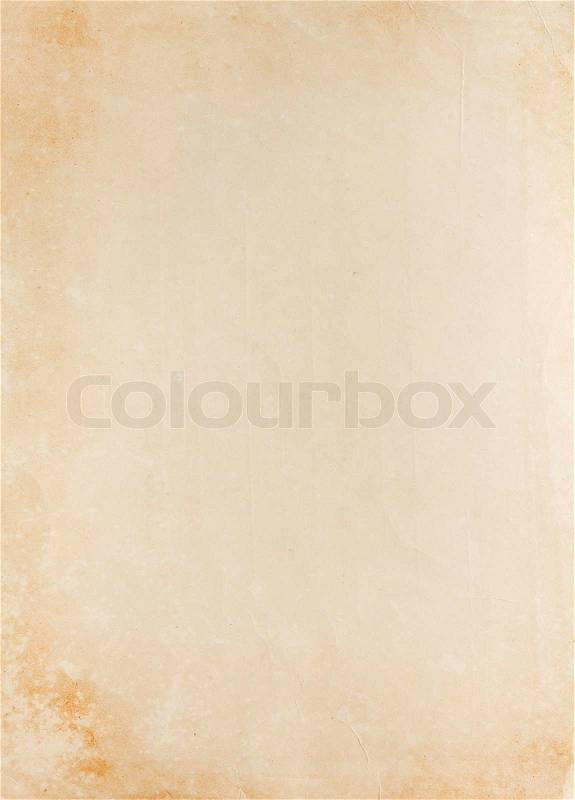 Vintage old paper texture, stock photo