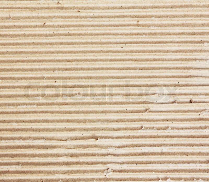Cardboard texture, stock photo