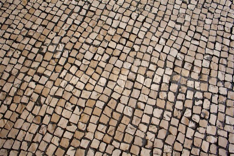 Tileable Stone Pavement Textures, stock photo