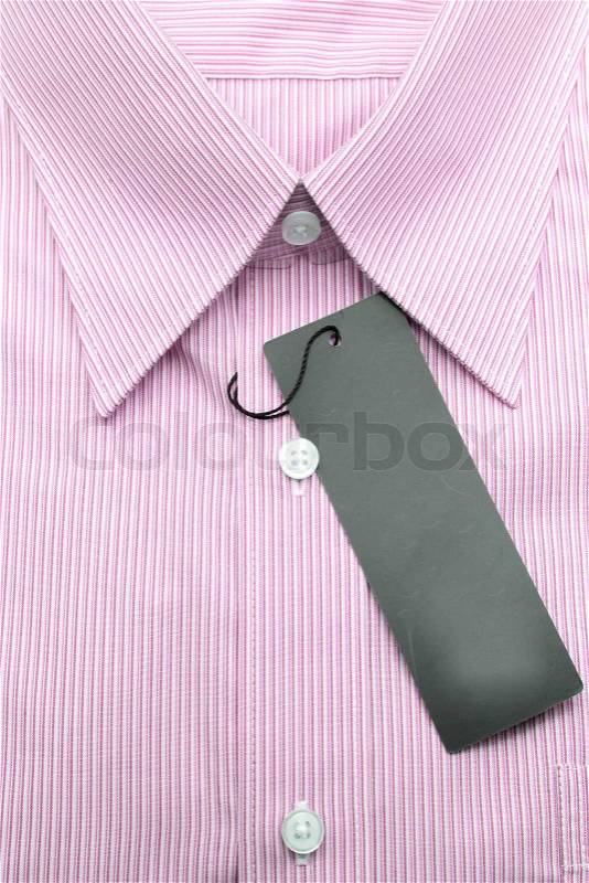 Red business shirt, stock photo