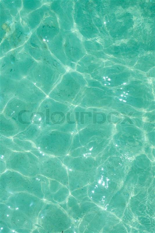 Light green water ripple background, stock photo