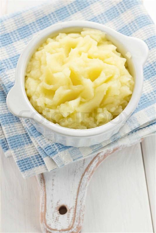 Mashed potato, stock photo