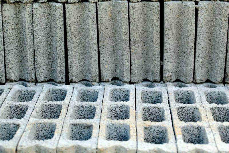 Cement Block, stock photo