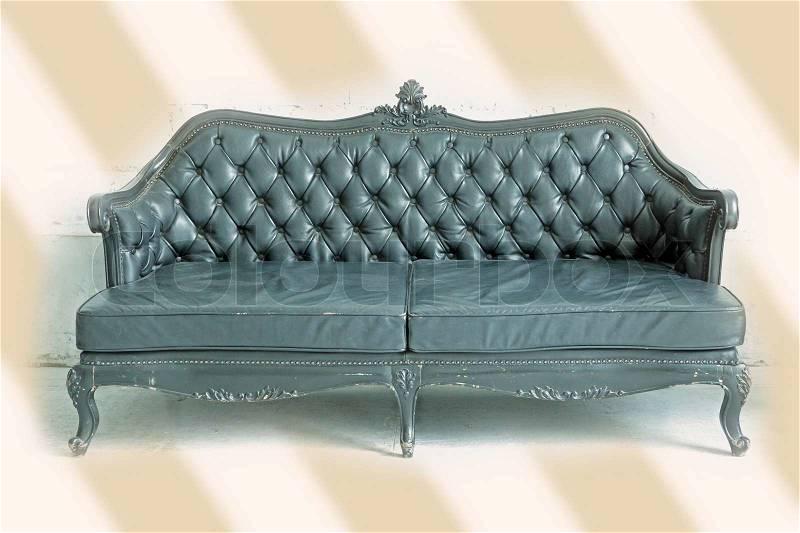 Victorian Sofa, stock photo