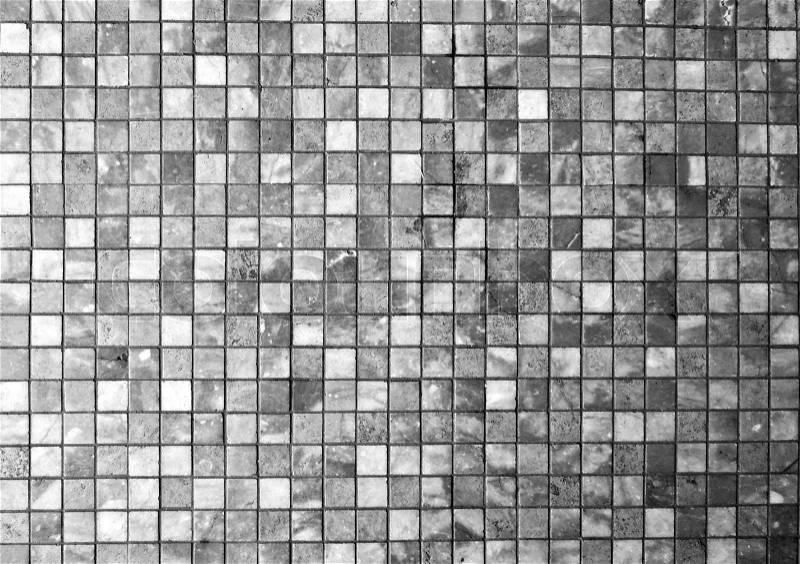 Mosaic tiles background, stock photo