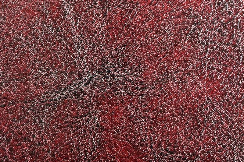 Bordeaux Glossy Leather Texture, stock photo