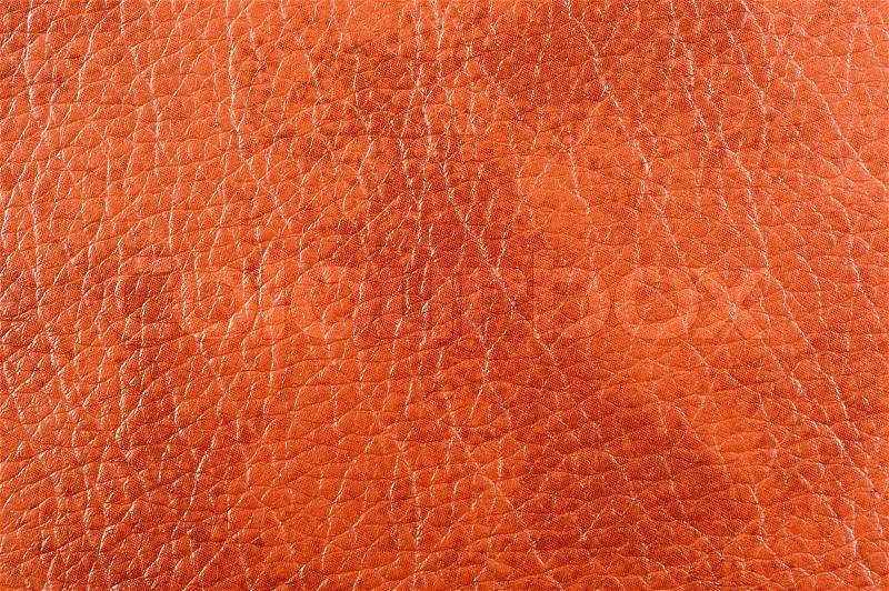 Light Brown Patterned Artificial Leather Texture, stock photo