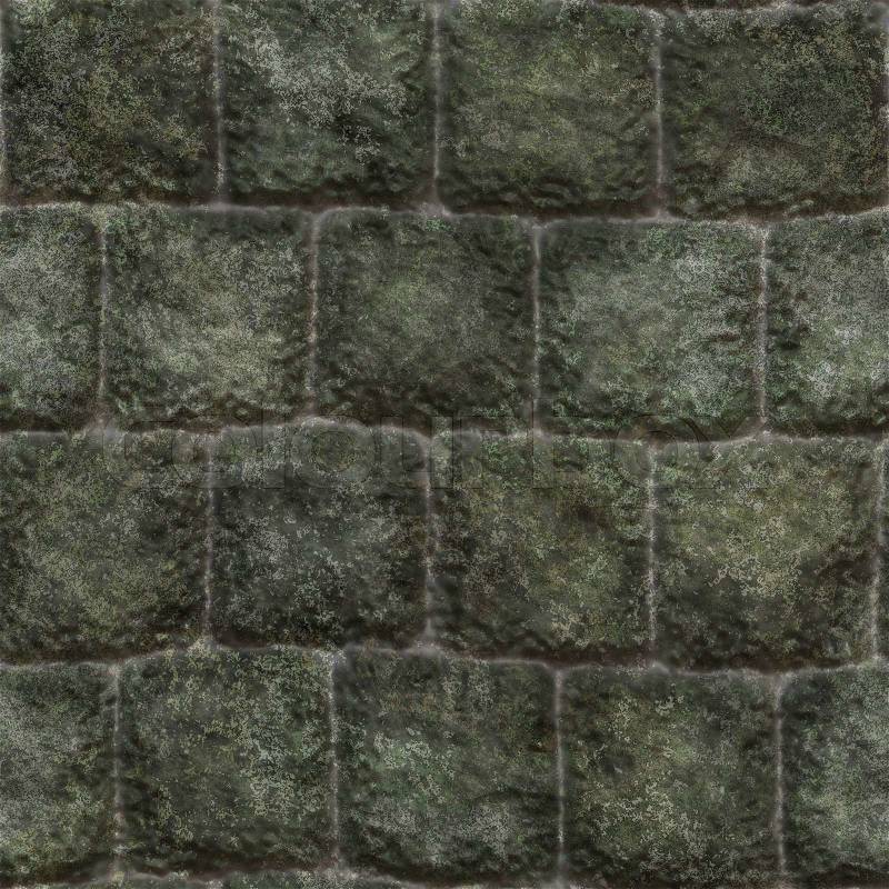Seamless stone wall background, stock photo