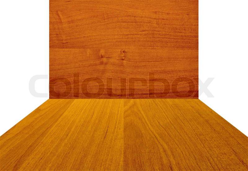 Ground floor and wall wood, stock photo