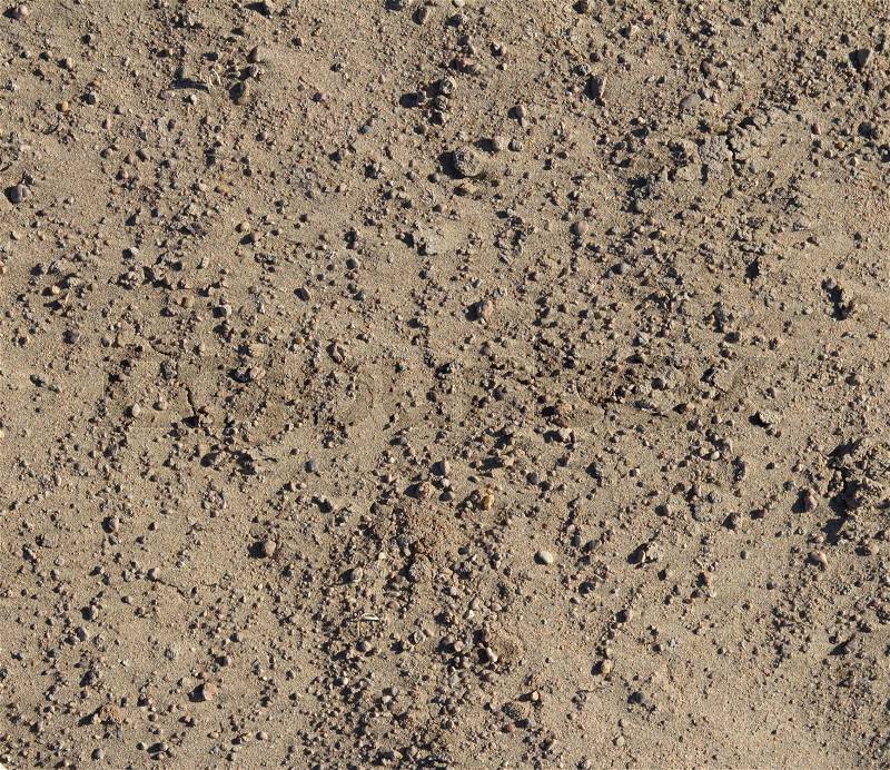 Background of soil and sand, stock photo