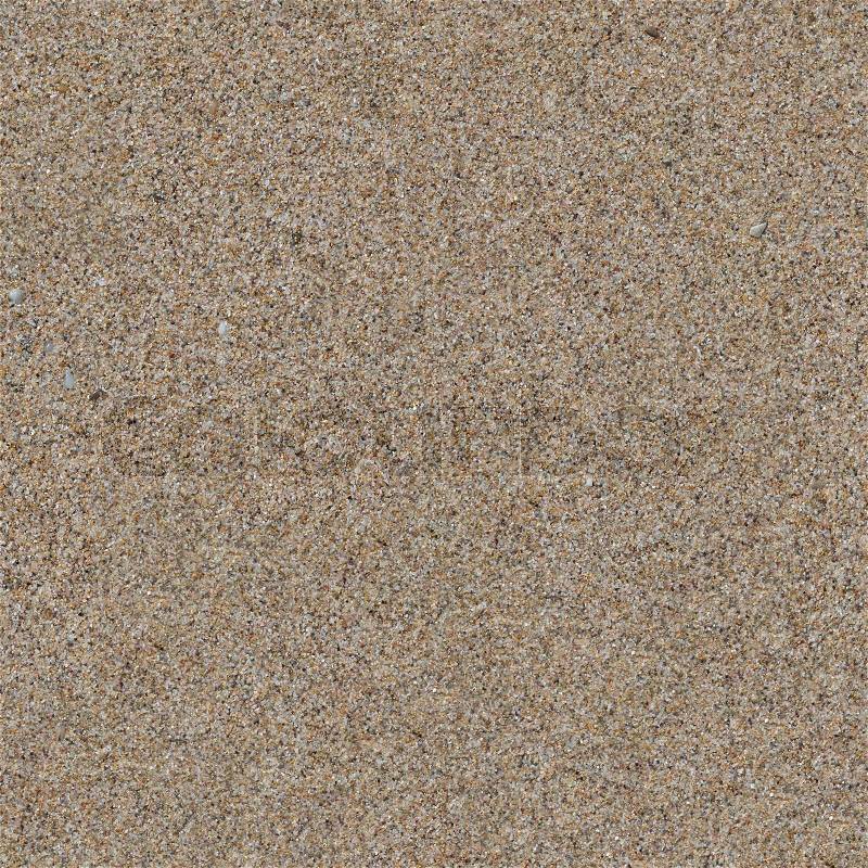 Sand. Seamless Tileable Texture, stock photo