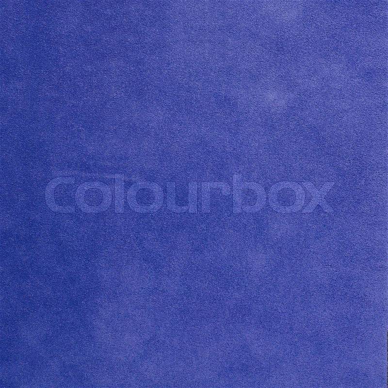 Blue suede, stock photo