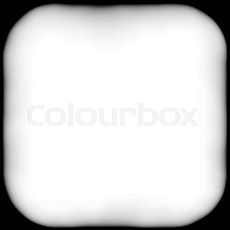 Square black and white film frame with vignetting, kind of a background, stock photo