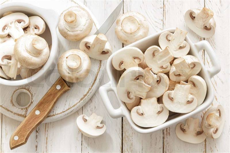 Mushrooms, stock photo