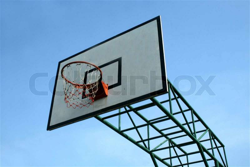 Basketball in Thailand, stock photo