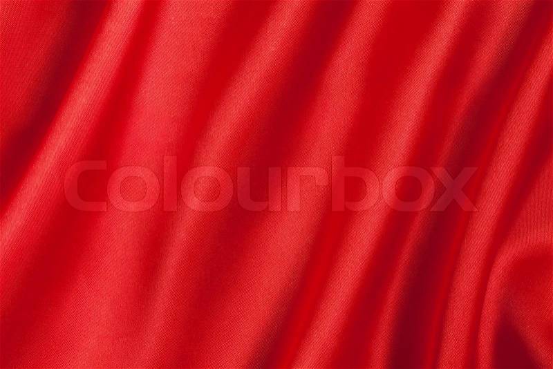 Elegant and smooth red satin background, stock photo